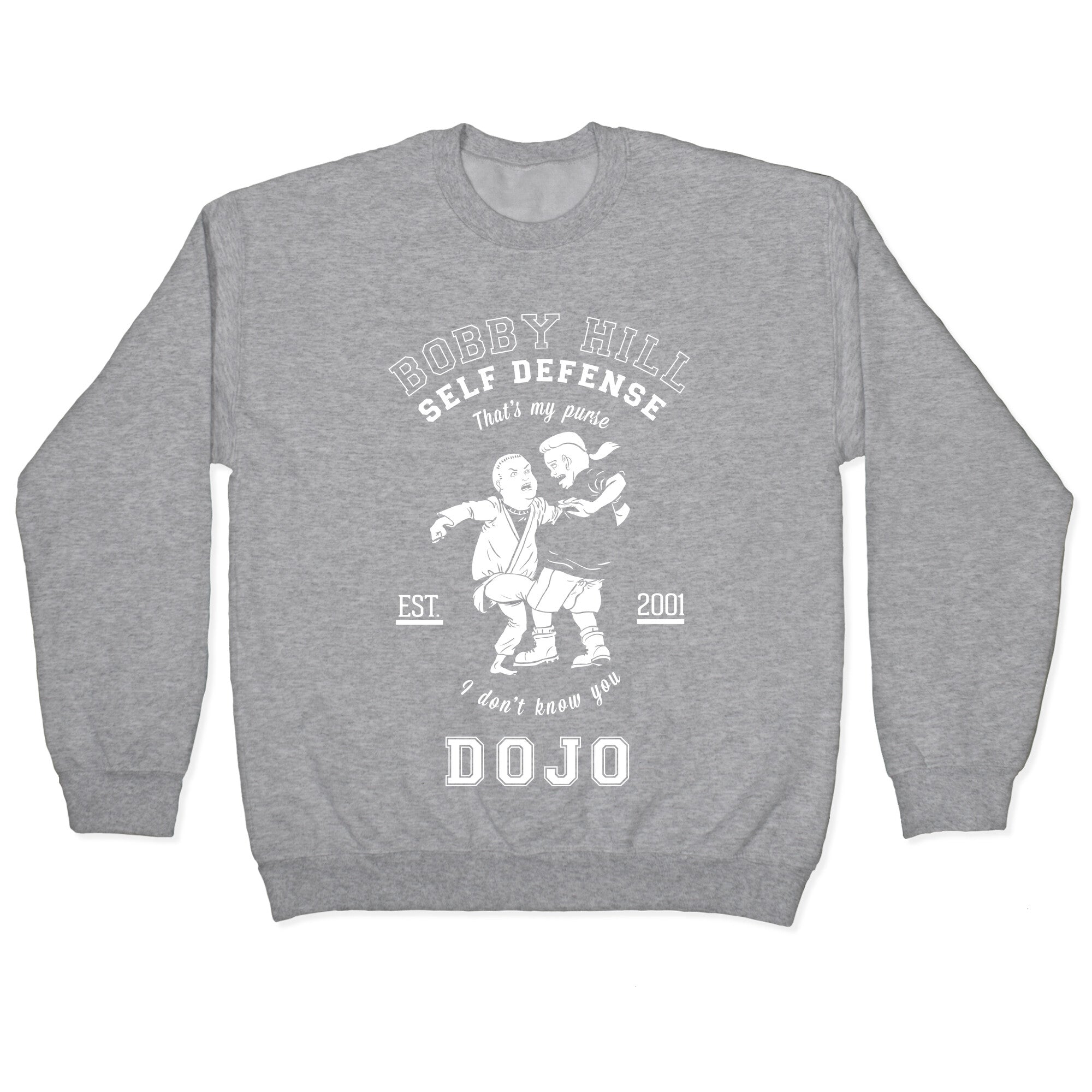 Bobby Hill Self Defense Dojo Crewneck Sweatshirt