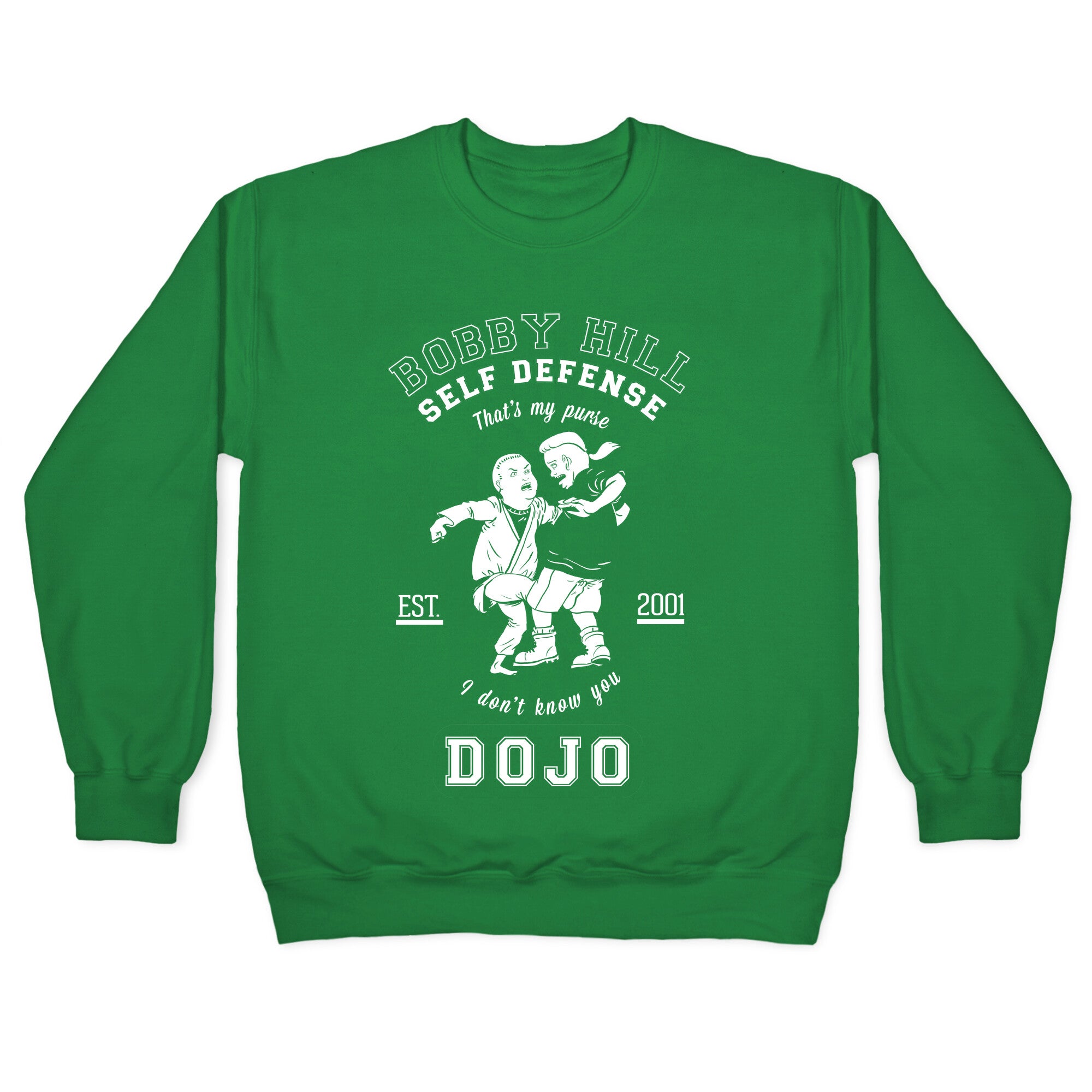Bobby Hill Self Defense Dojo Crewneck Sweatshirt