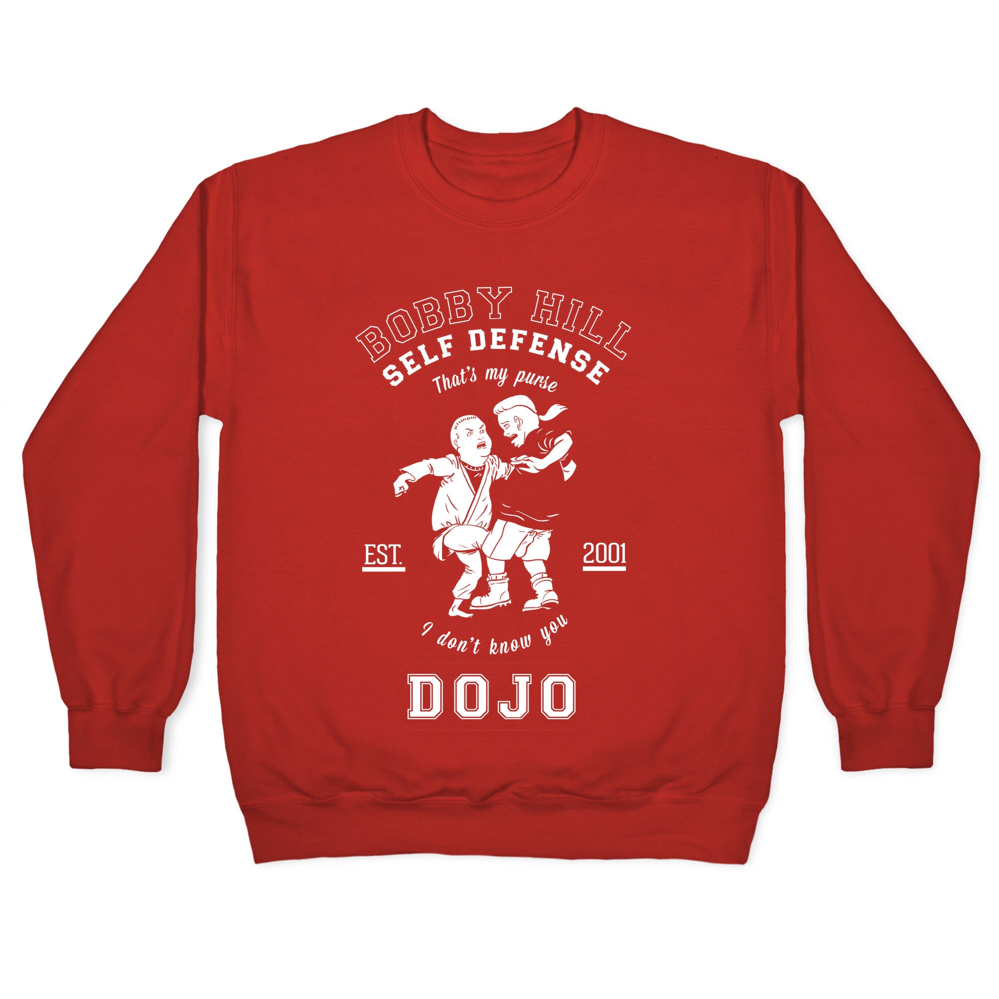 Bobby Hill Self Defense Dojo Crewneck Sweatshirt