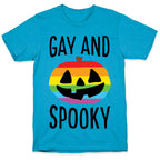 Gay And Spooky Unisex Triblend Tee