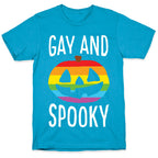Gay And Spooky Unisex Triblend Tee