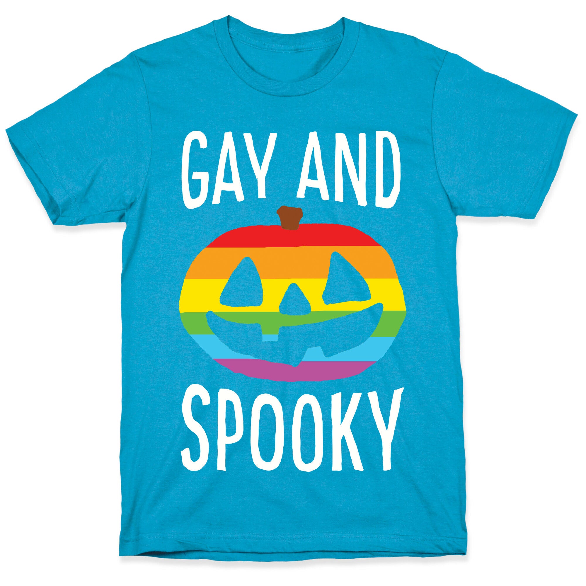 Gay And Spooky Unisex Triblend Tee