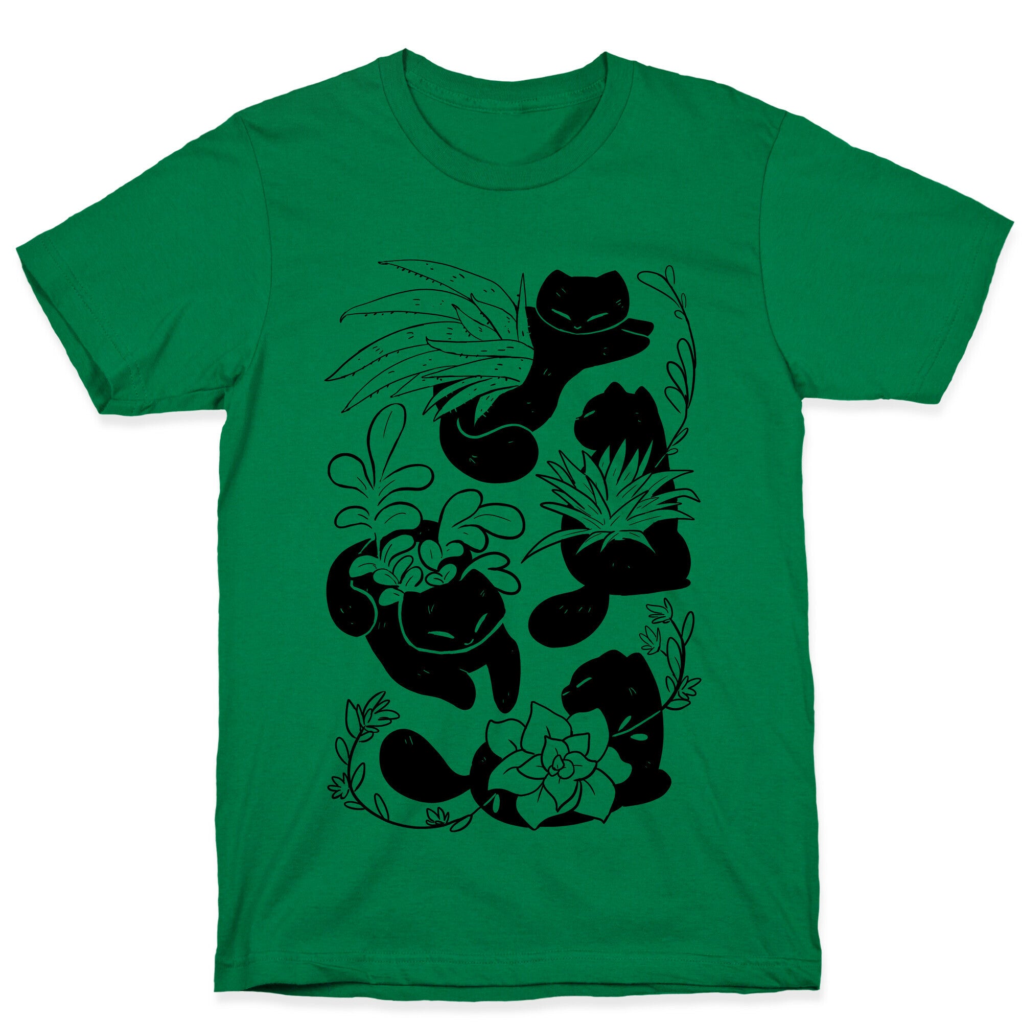 Succulent Cats T-Shirt