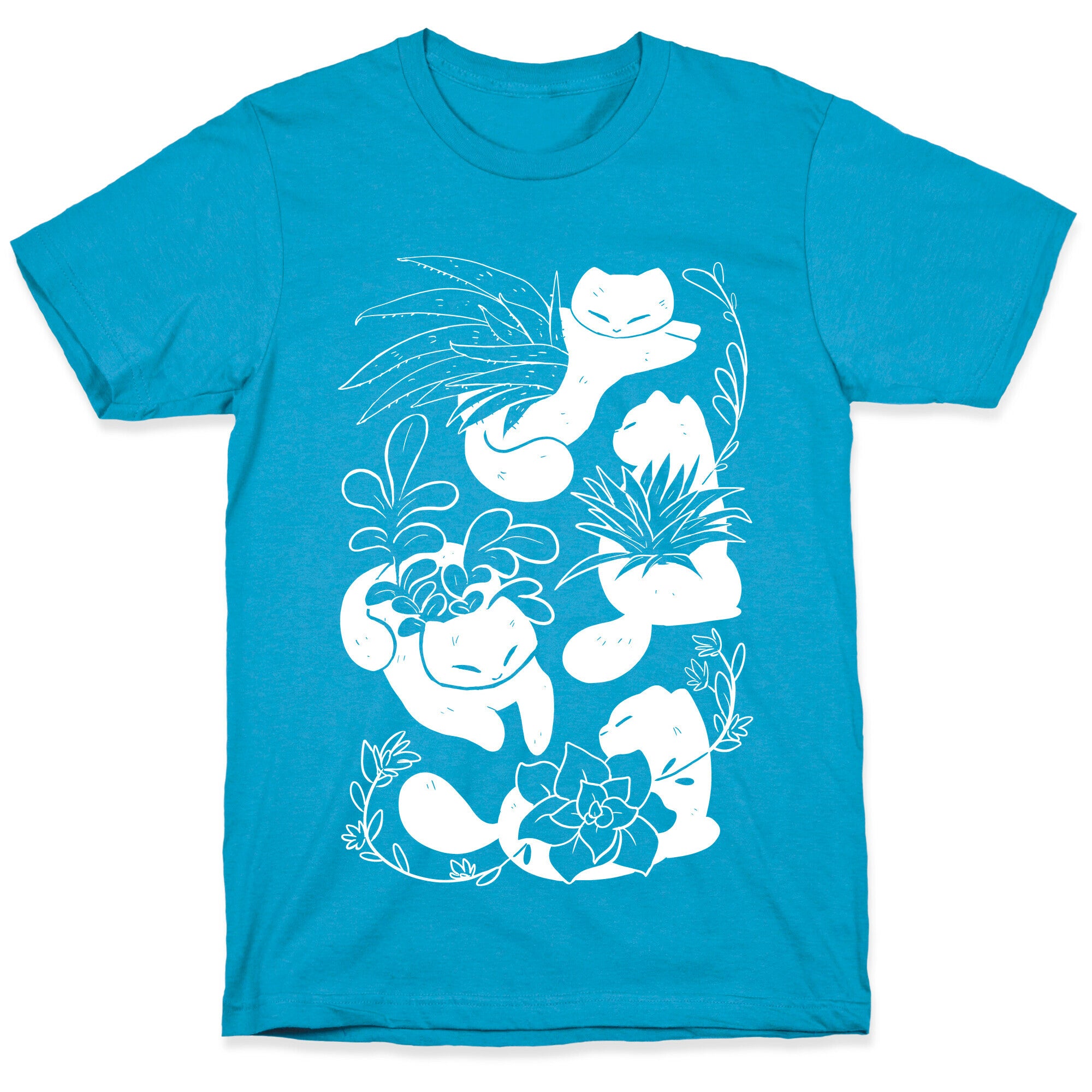 Succulent Cats Unisex Triblend Tee