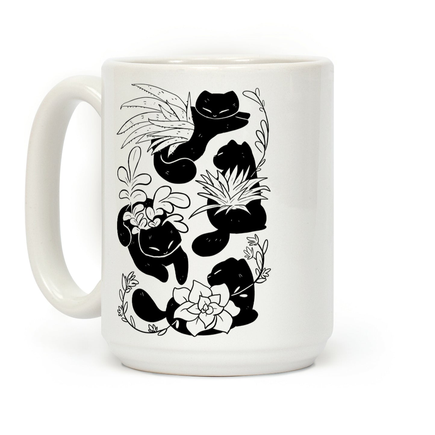 Succulent Cats Coffee Mug