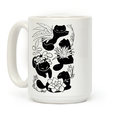 Succulent Cats Coffee Mug
