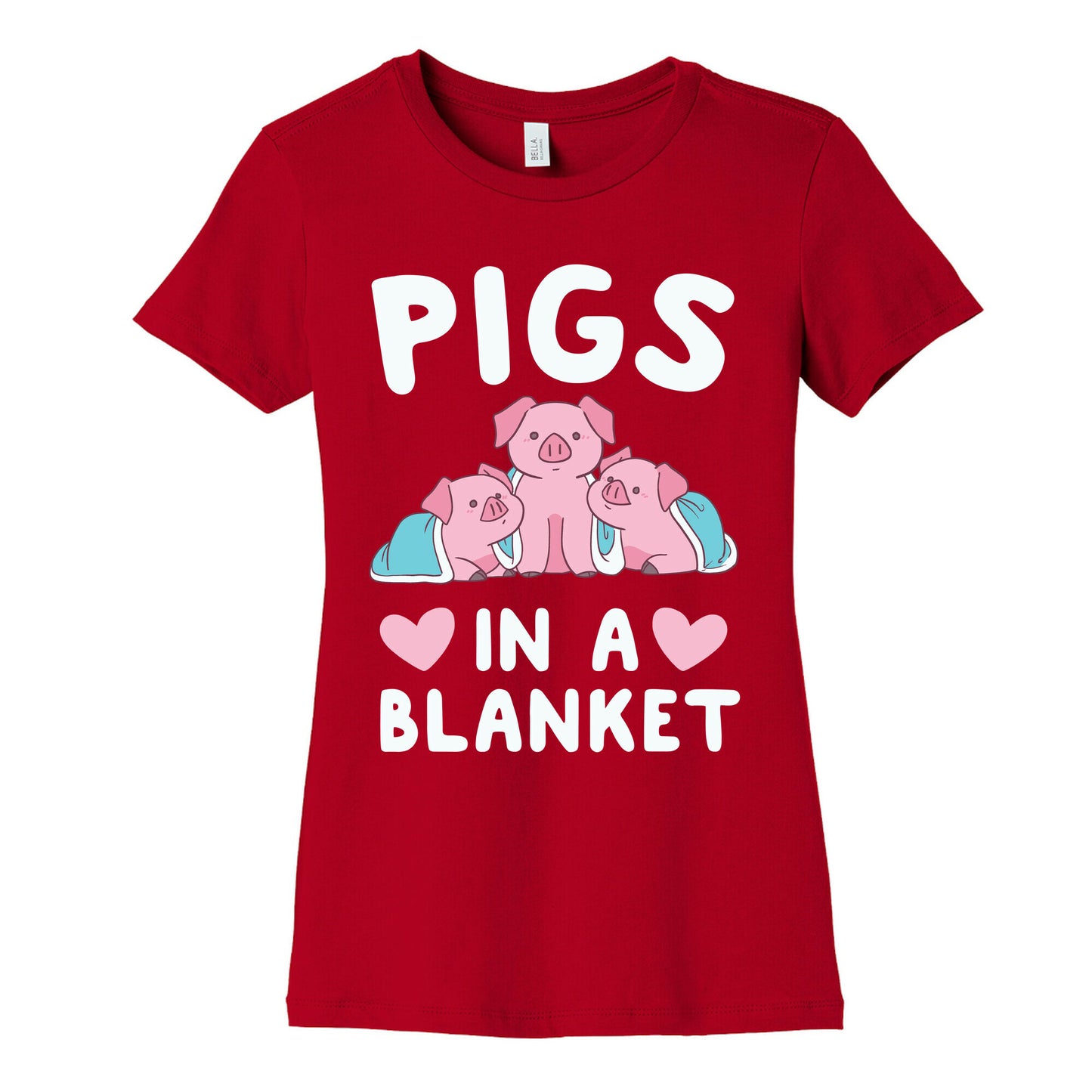 Pigs in a Blanket Women's Cotton Tee