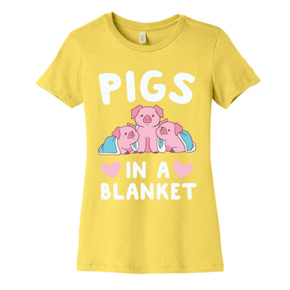 Pigs in a Blanket Women's Cotton Tee
