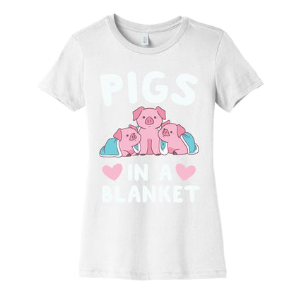 Pigs in a Blanket Women's Cotton Tee
