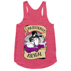 Majestically Asexual Racerback Tank