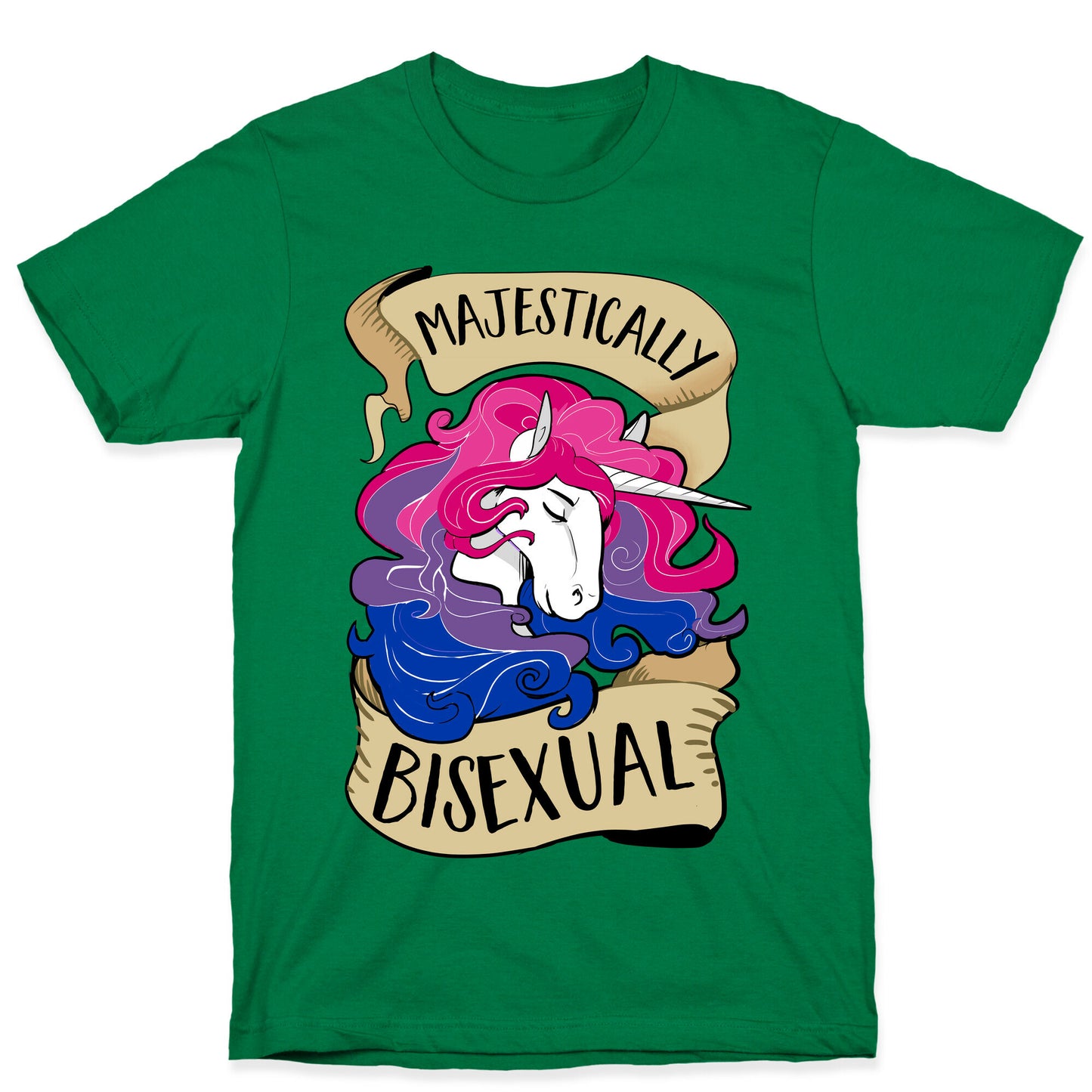 Majestically Bisexual T-Shirt