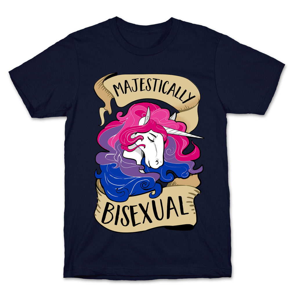 Majestically Bisexual T-Shirt