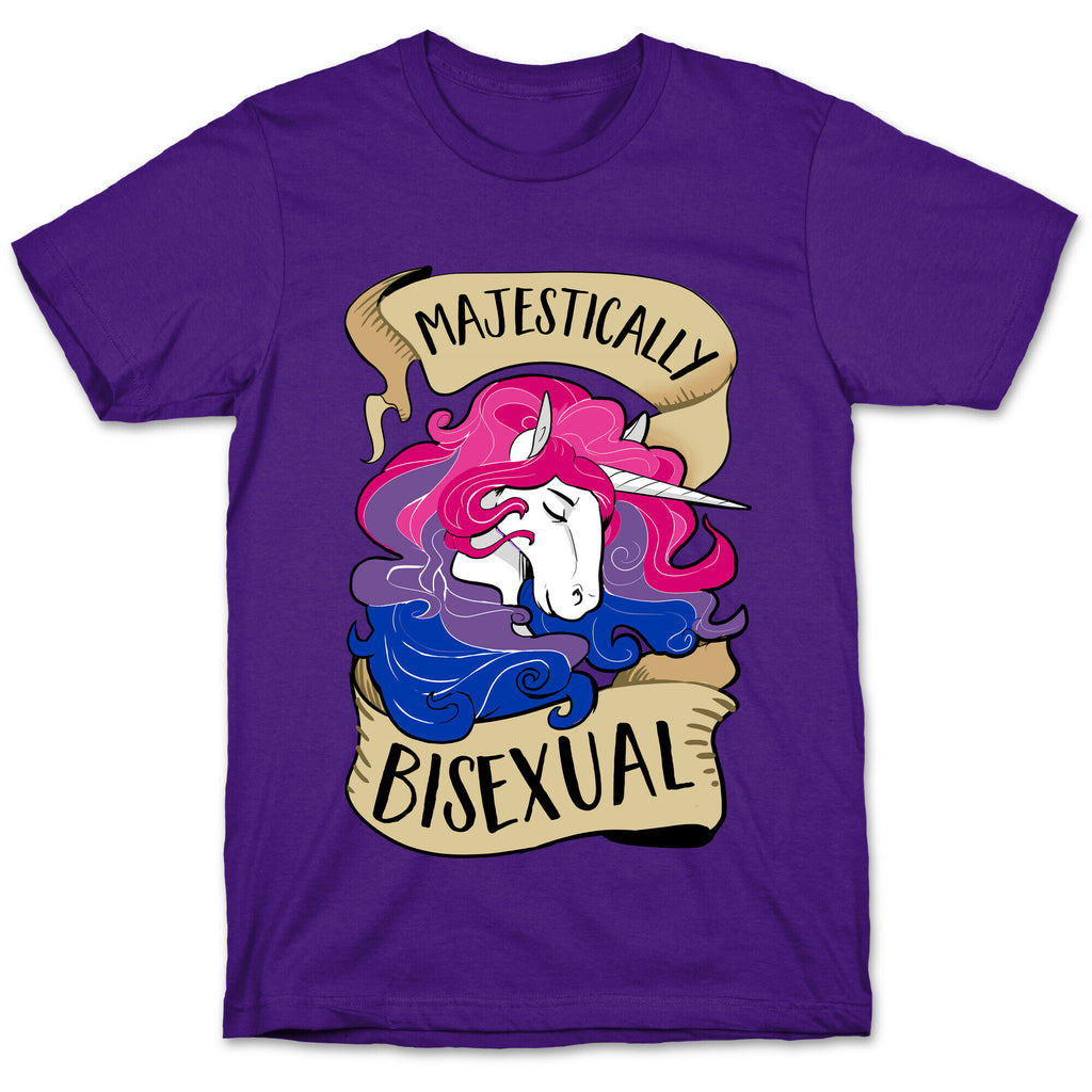 Majestically Bisexual T-Shirt