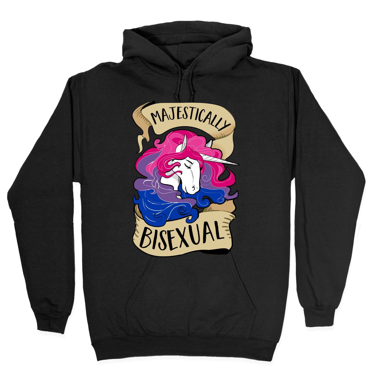 Majestically Bisexual Hoodie