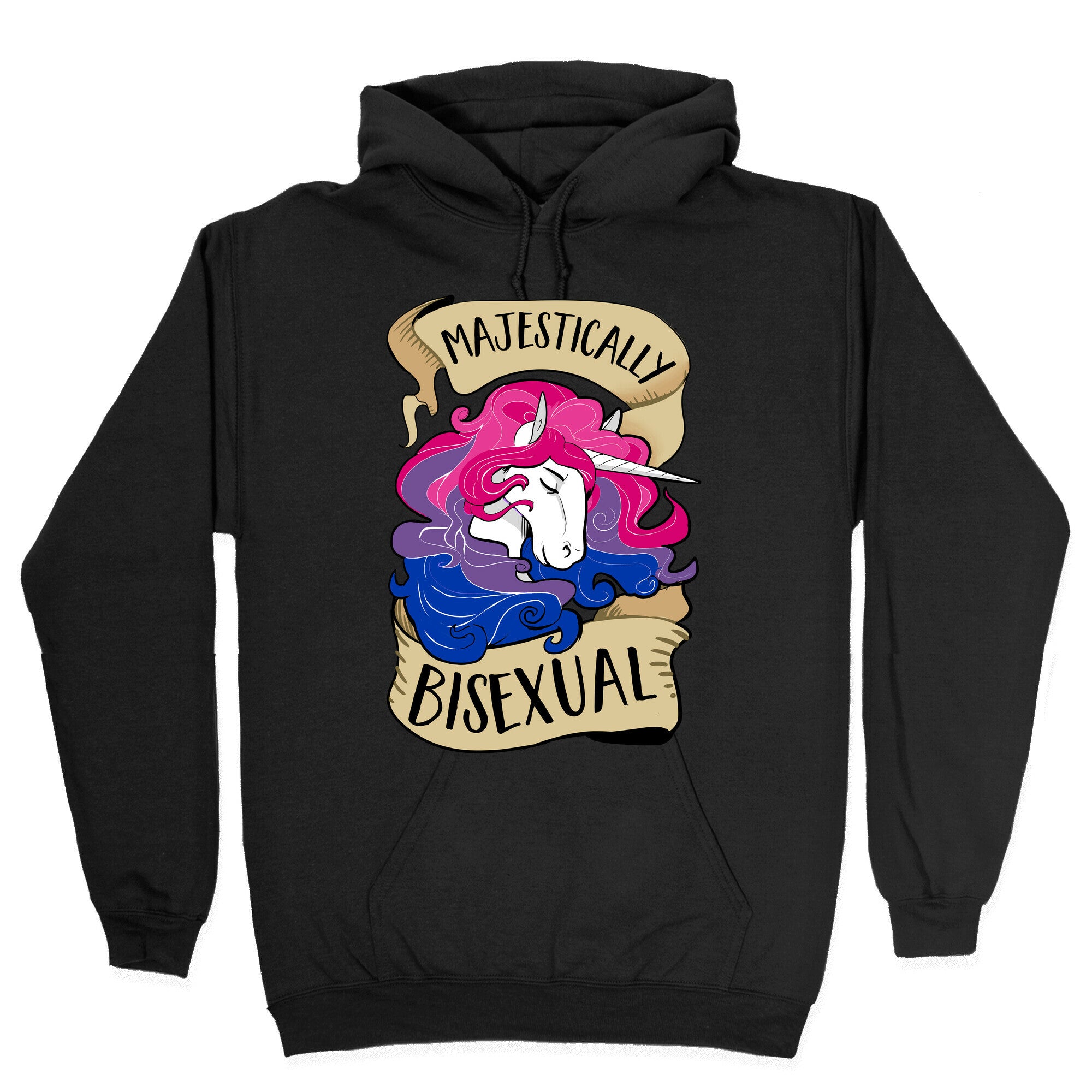 Majestically Bisexual Hoodie