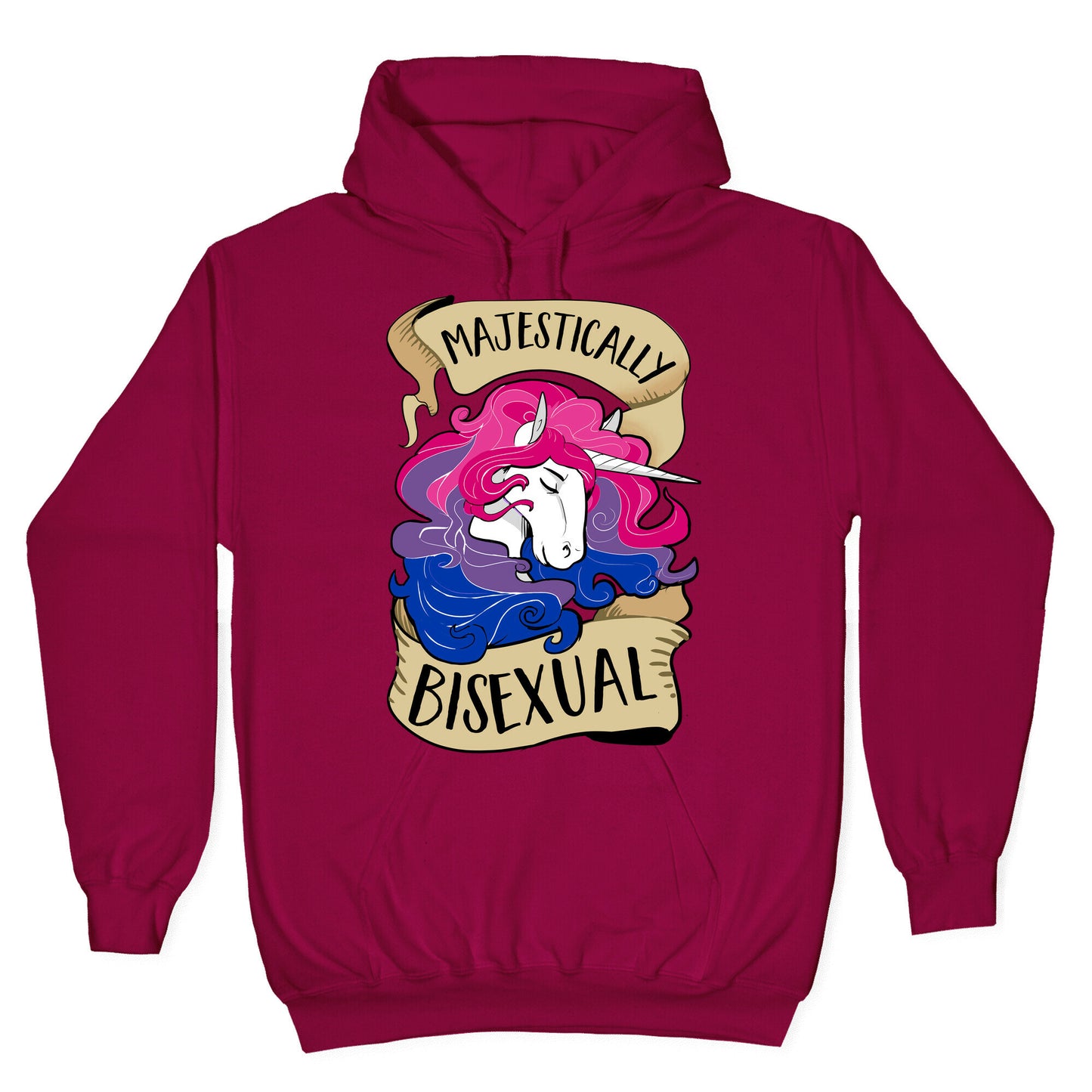 Majestically Bisexual Hoodie