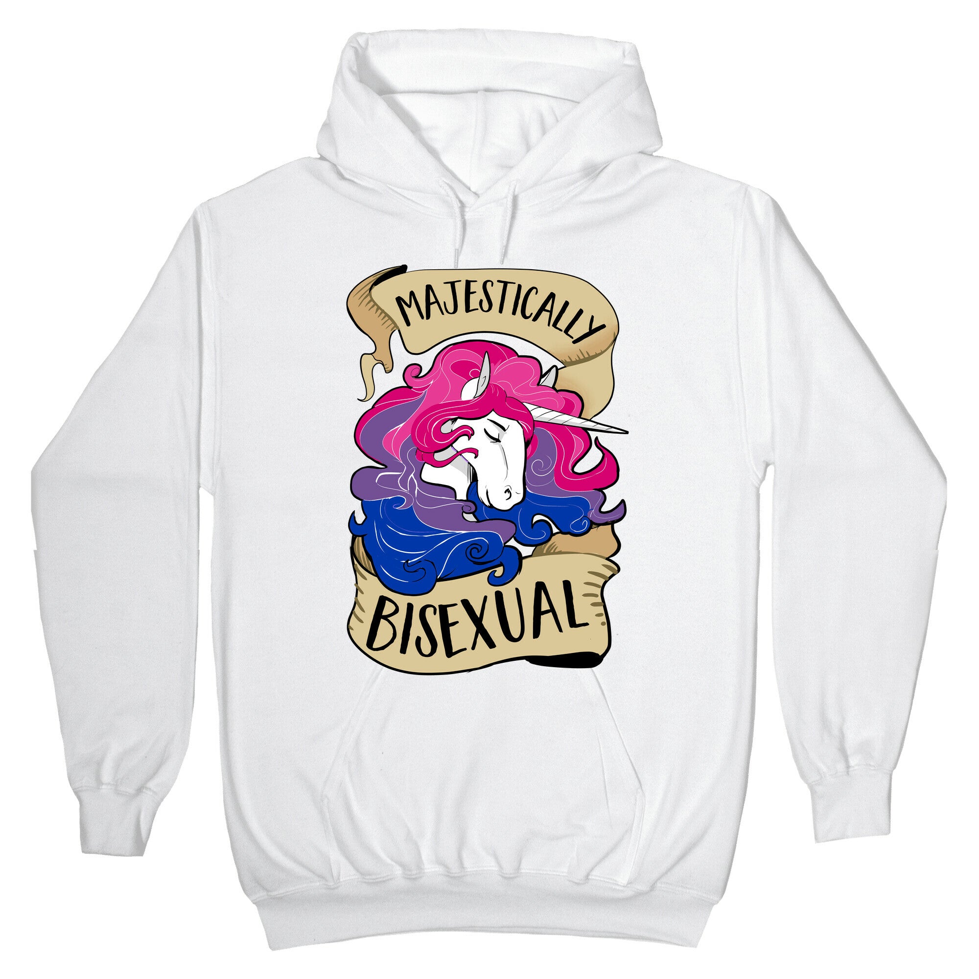 Majestically Bisexual Hoodie