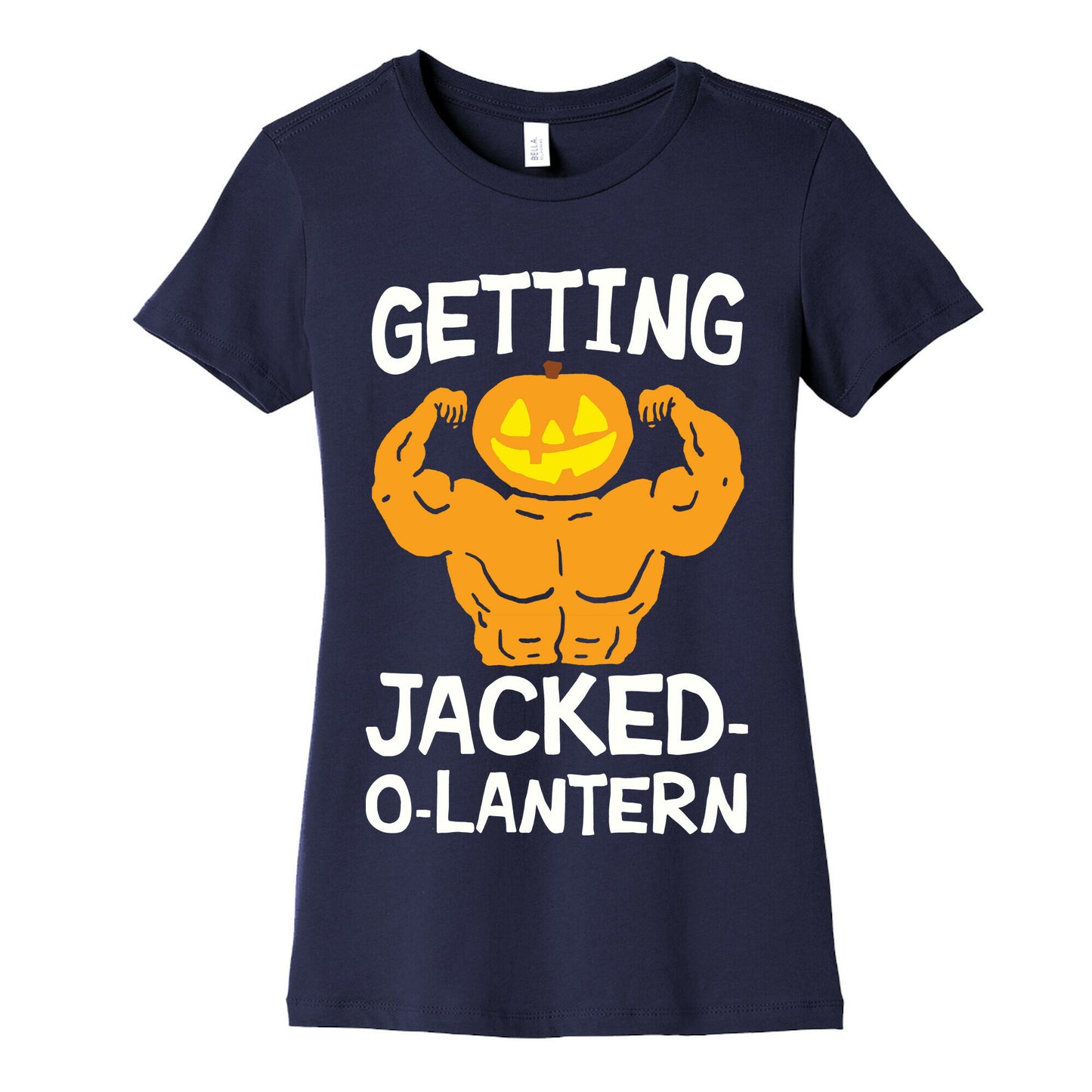 Getting Jacked-O-Lantern Women's Cotton Tee