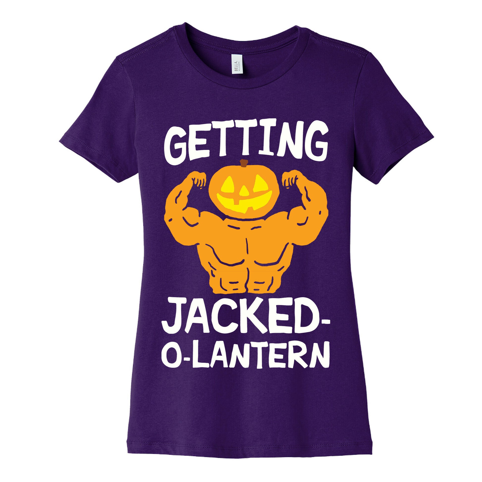 Getting Jacked-O-Lantern Women's Cotton Tee