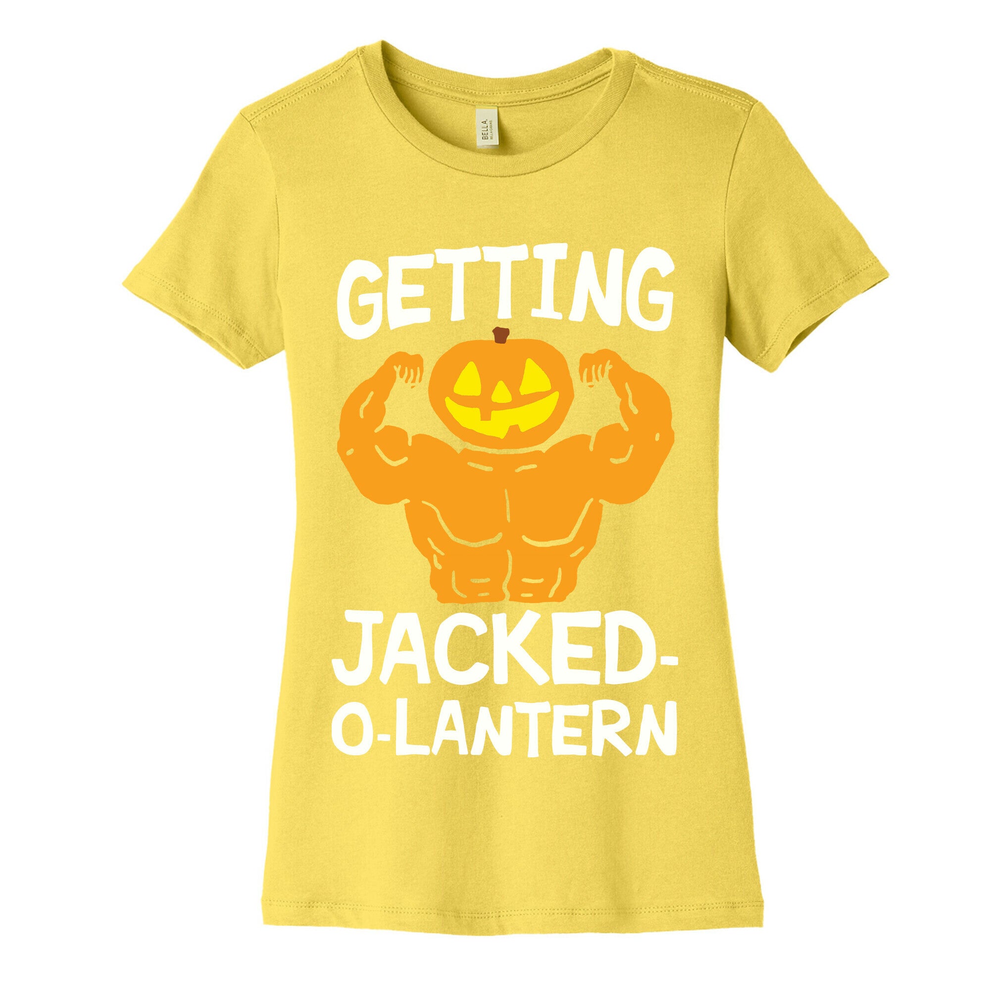 Getting Jacked-O-Lantern Women's Cotton Tee