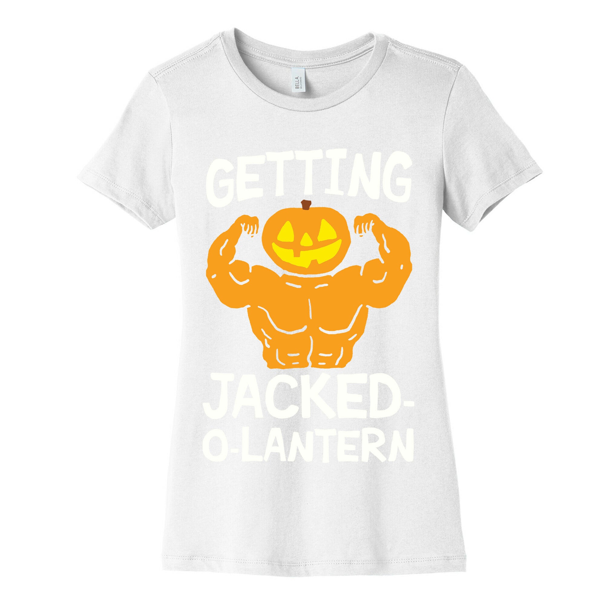 Getting Jacked-O-Lantern Women's Cotton Tee