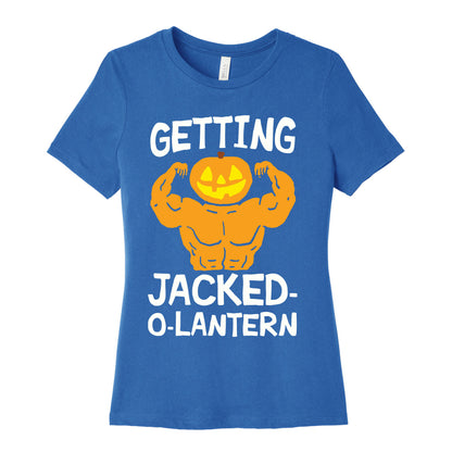 Getting Jacked-O-Lantern Women's Cotton Tee