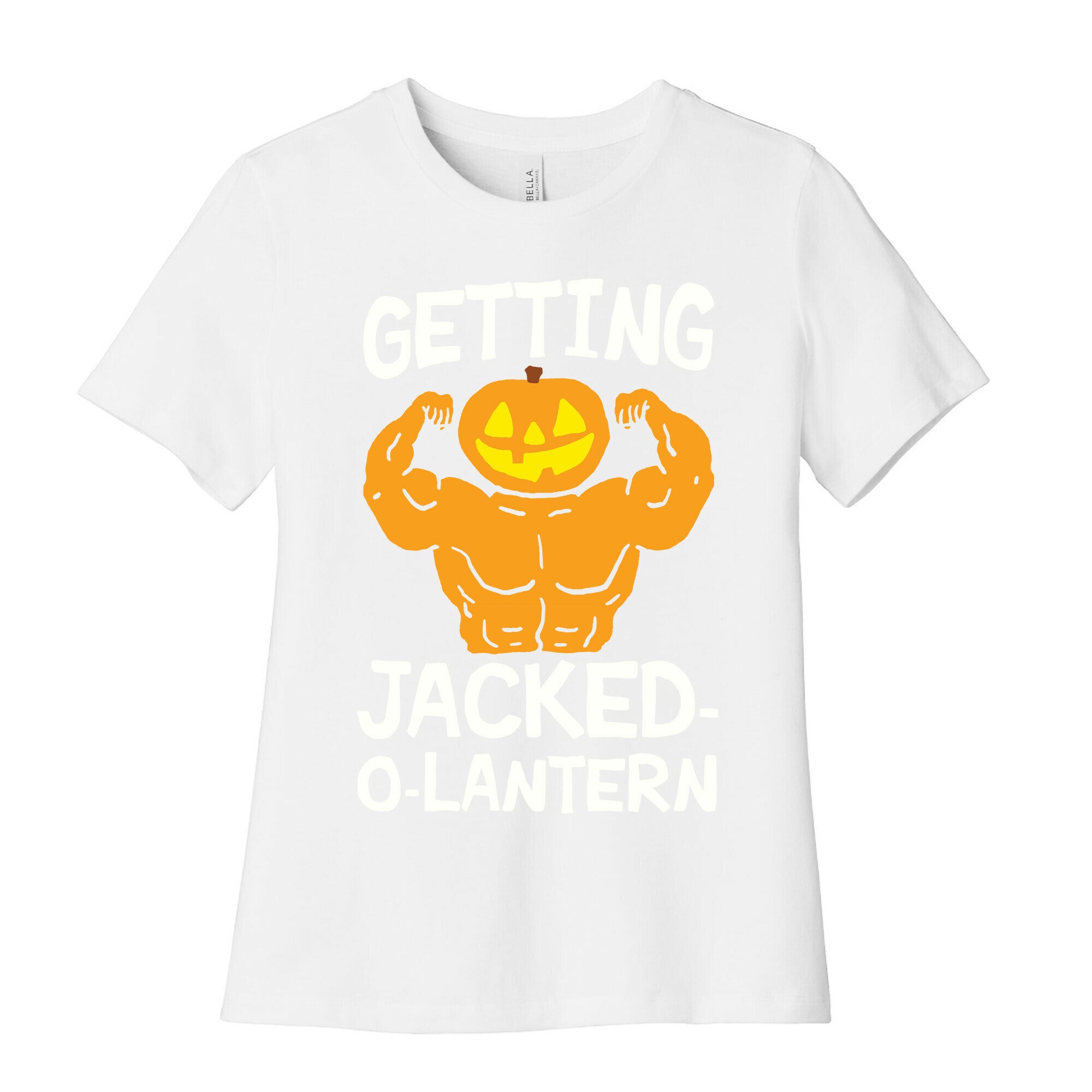 Getting Jacked-O-Lantern Women's Cotton Tee