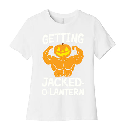 Getting Jacked-O-Lantern Women's Cotton Tee