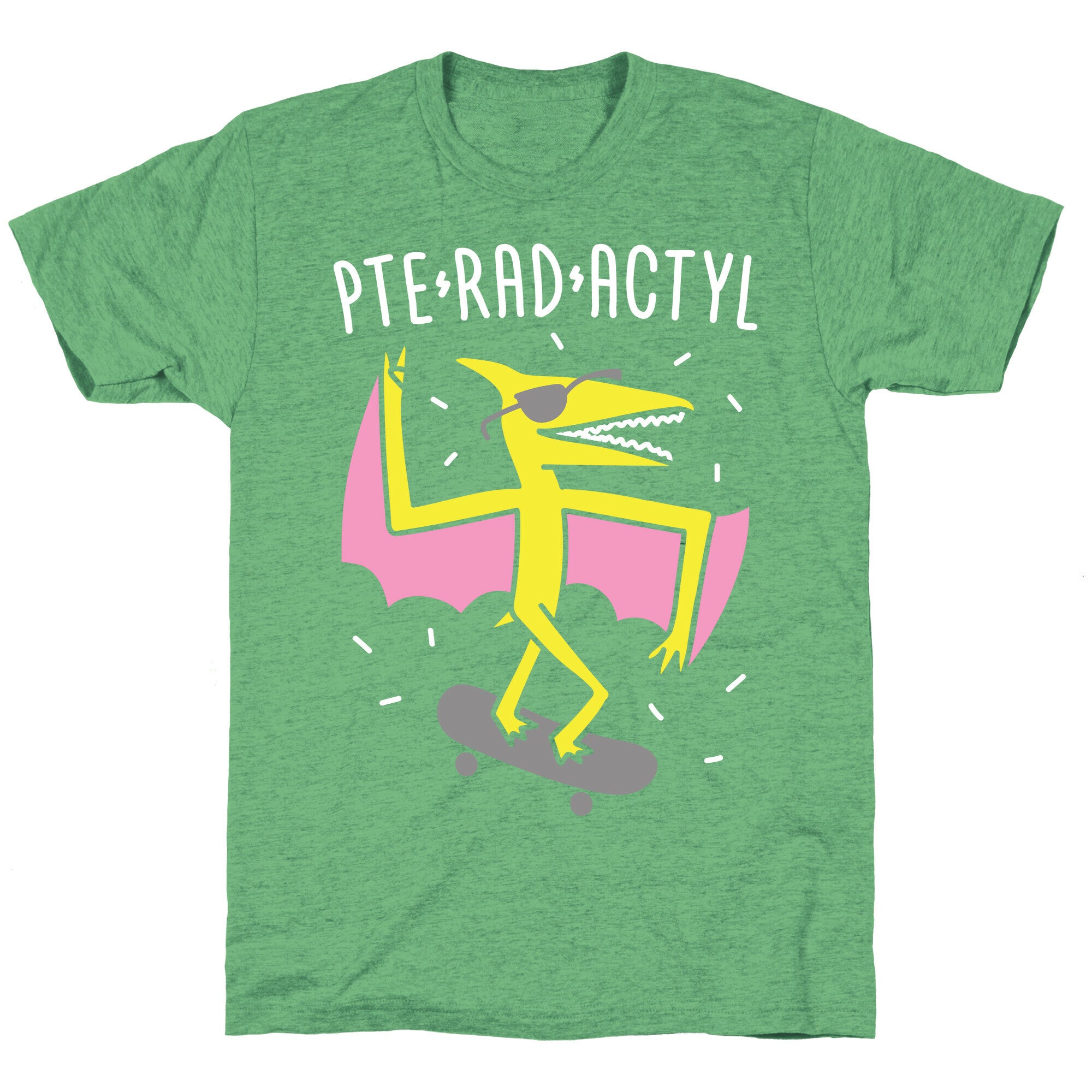 Pte-RAD-actyl Pterodactyl Unisex Triblend Tee