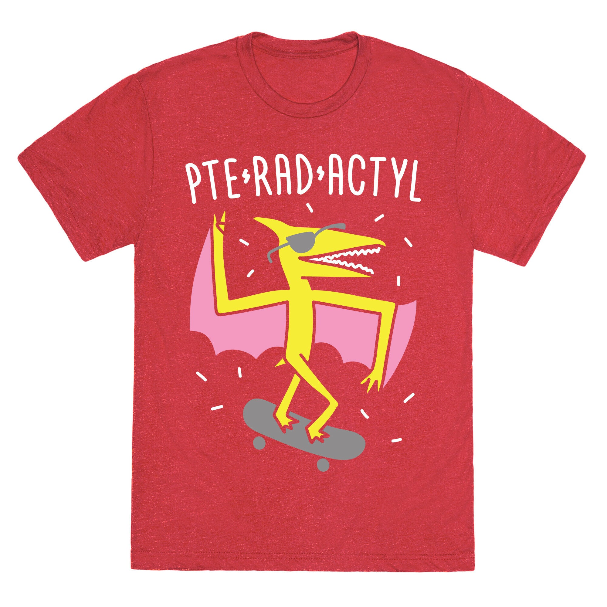 Pte-RAD-actyl Pterodactyl Unisex Triblend Tee