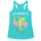 Pte-RAD-actyl Pterodactyl Racerback Tank