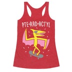 Pte-RAD-actyl Pterodactyl Racerback Tank