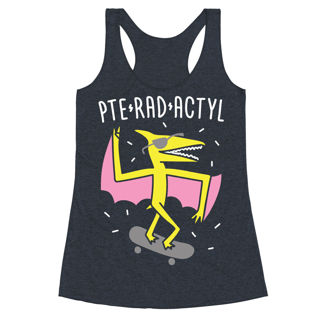 Pte-RAD-actyl Pterodactyl Racerback Tank