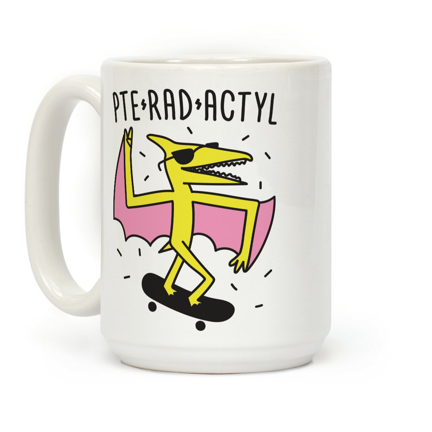 Pte-RAD-actyl Pterodactyl Coffee Mug