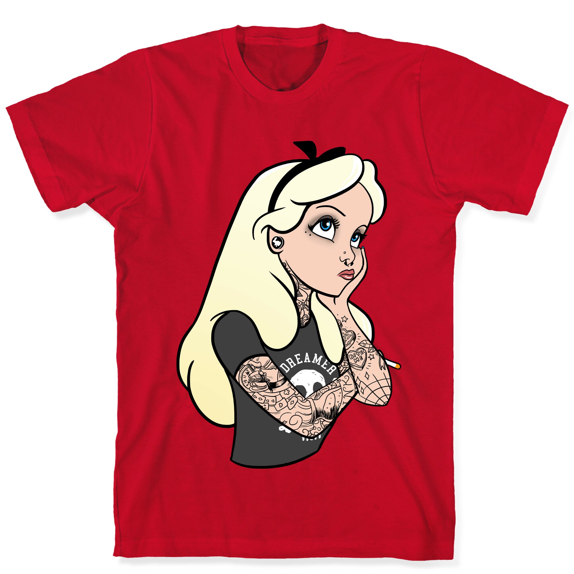 Punk Alice Parody T-Shirt