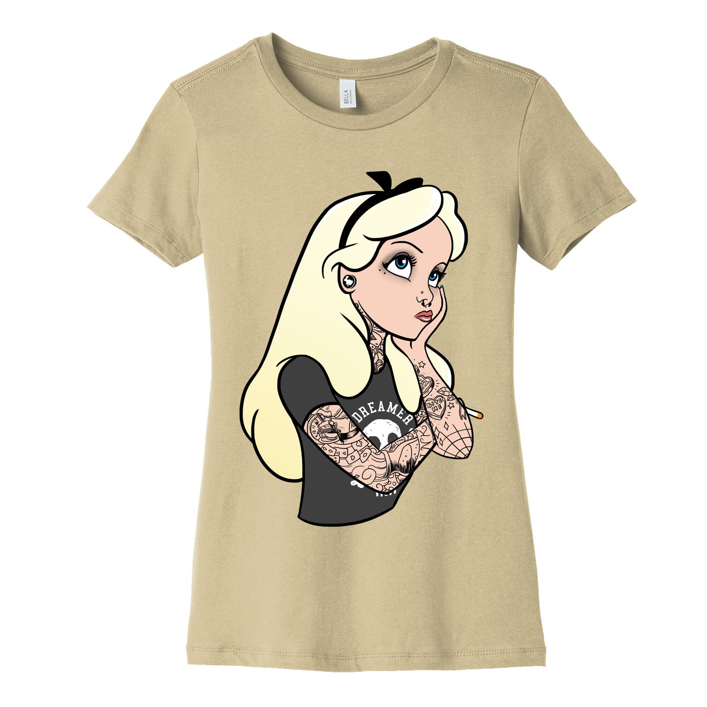 Punk Alice Parody Women's Cotton Tee