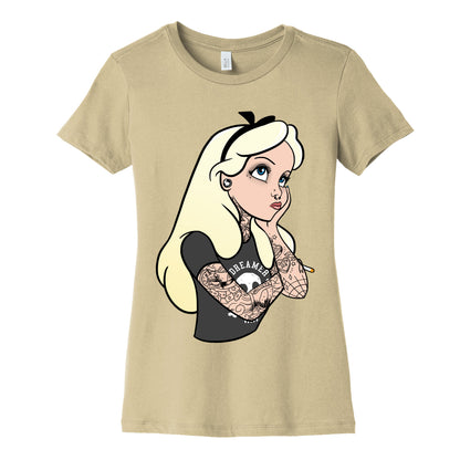 Punk Alice Parody Women's Cotton Tee