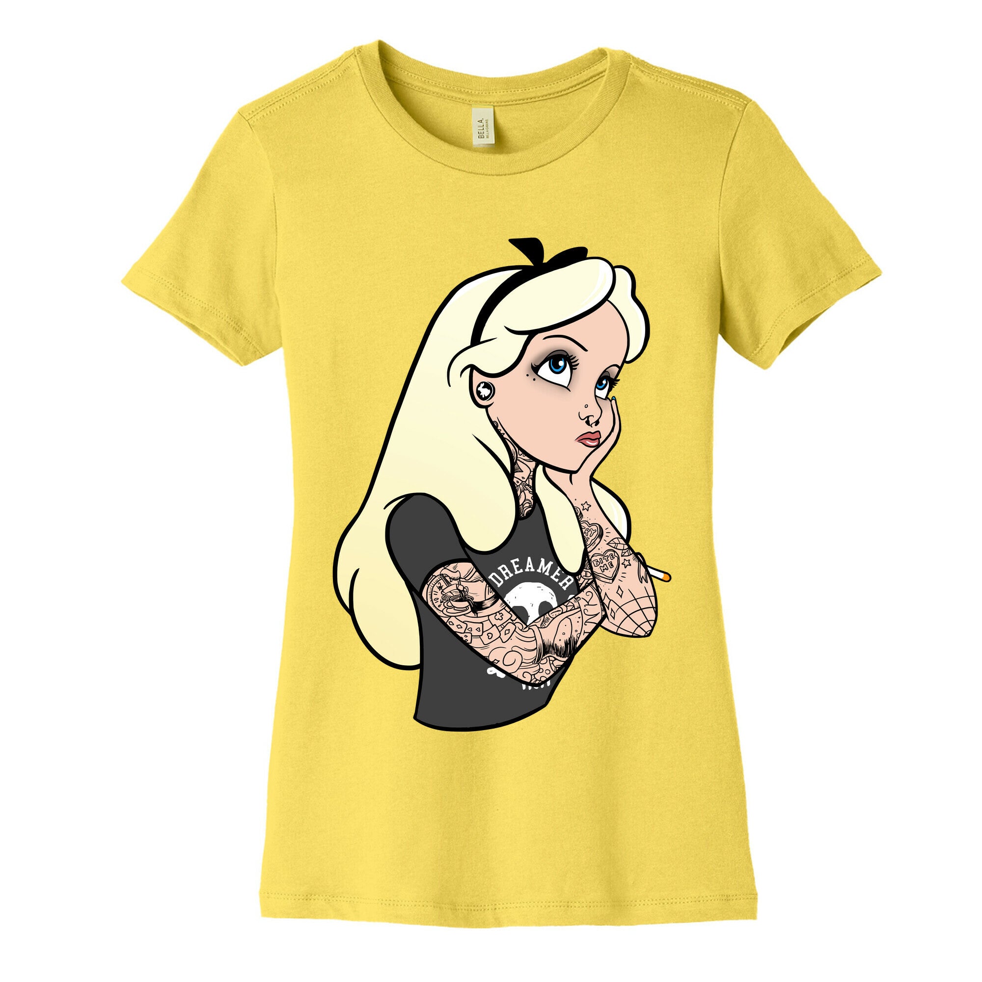 Punk Alice Parody Women's Cotton Tee