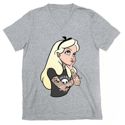 Punk Alice Parody V-Neck