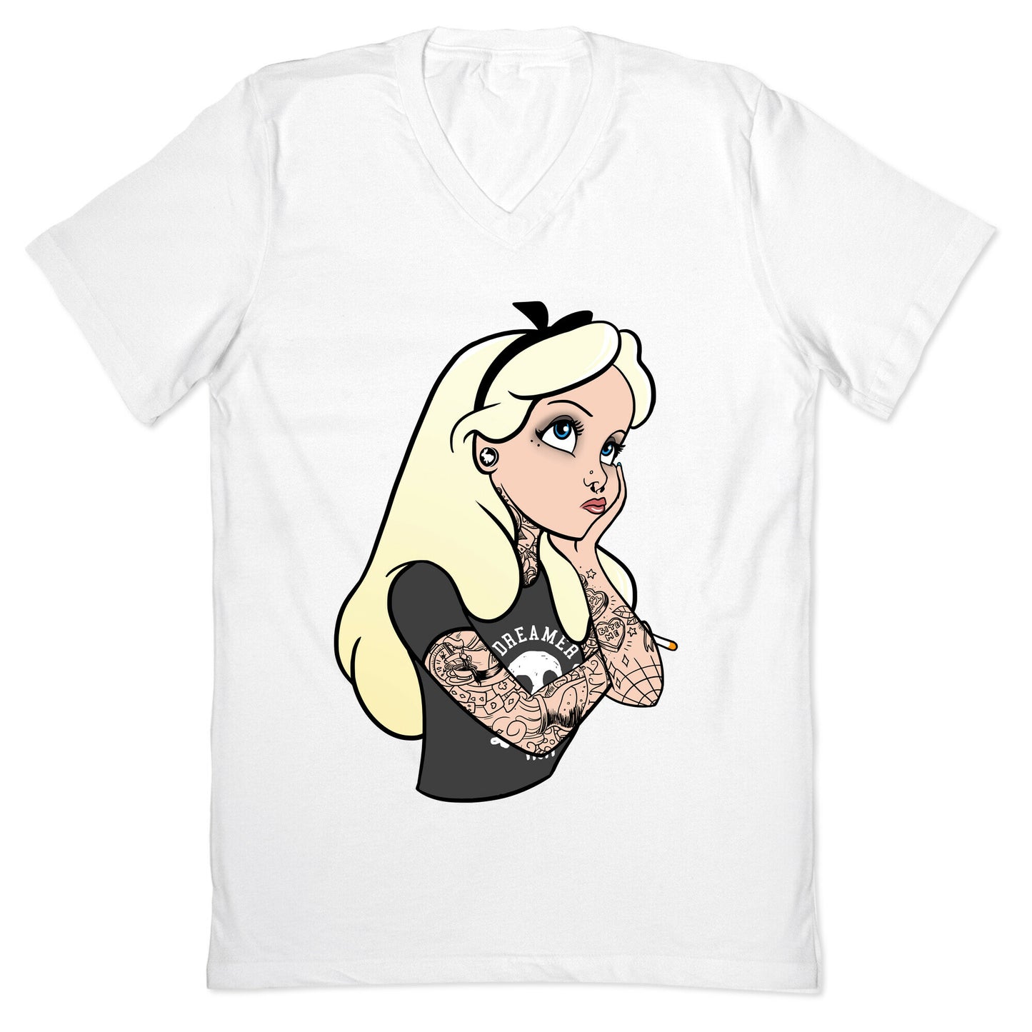 Punk Alice Parody V-Neck