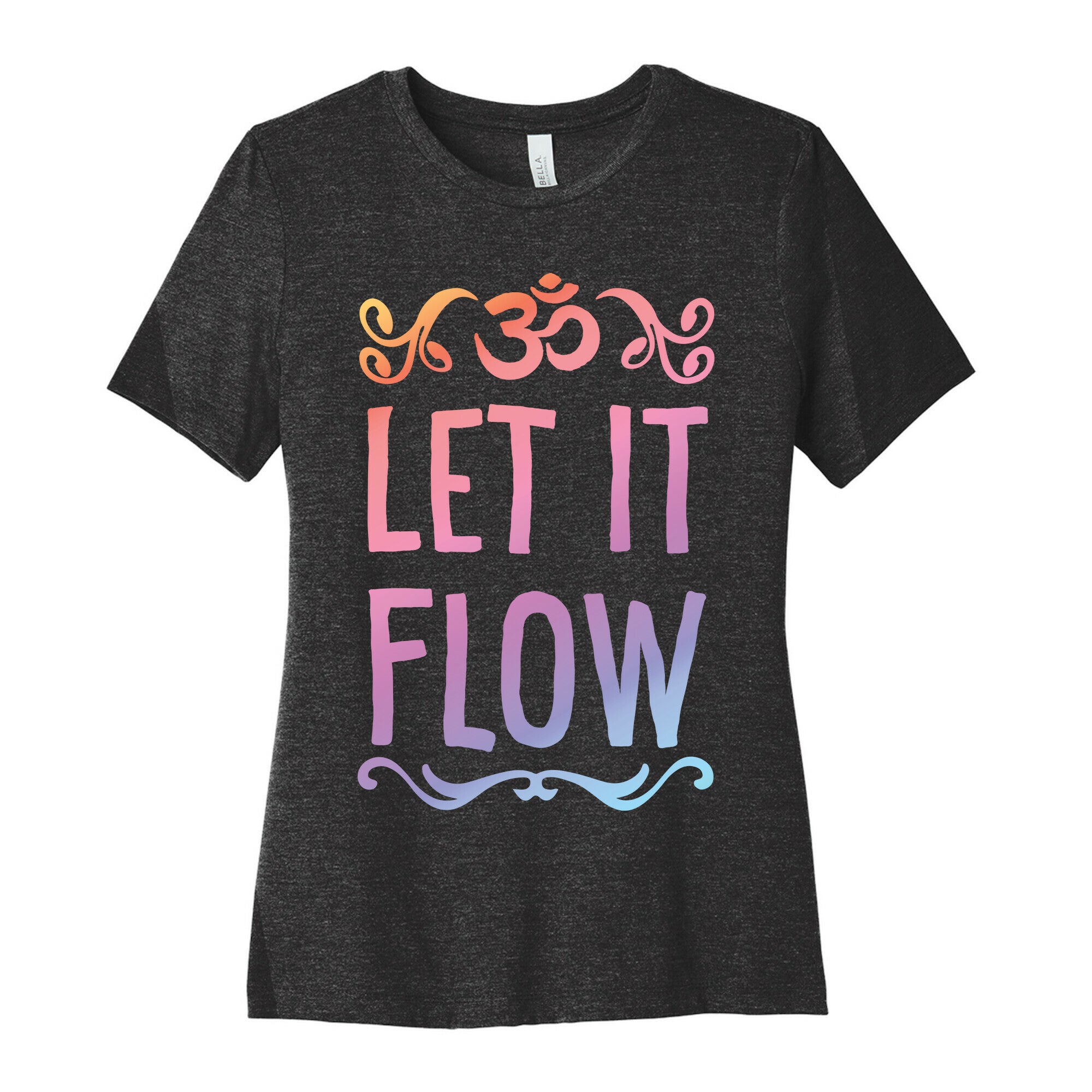 Let It Flow Yoga Women's Cotton Tee