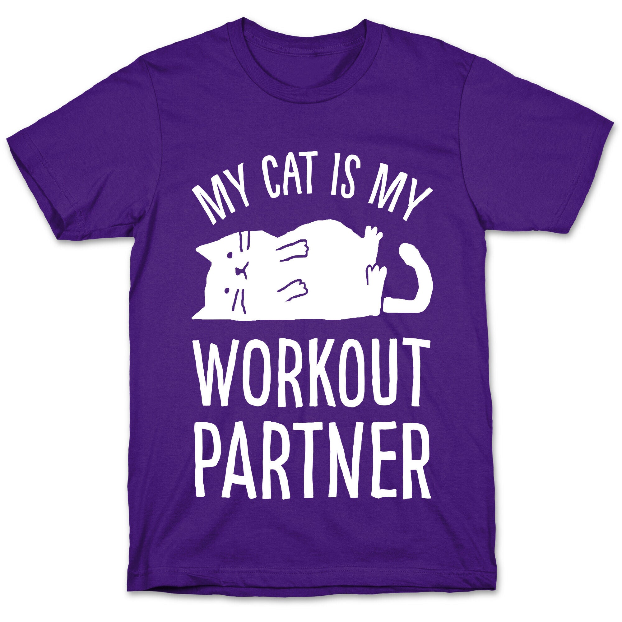 My Cat Is My Workout Partner T-Shirt