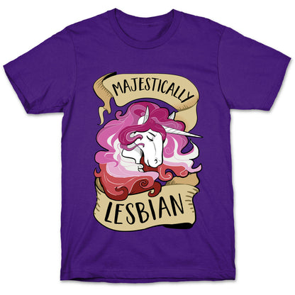 Majestically Lesbian T-Shirt