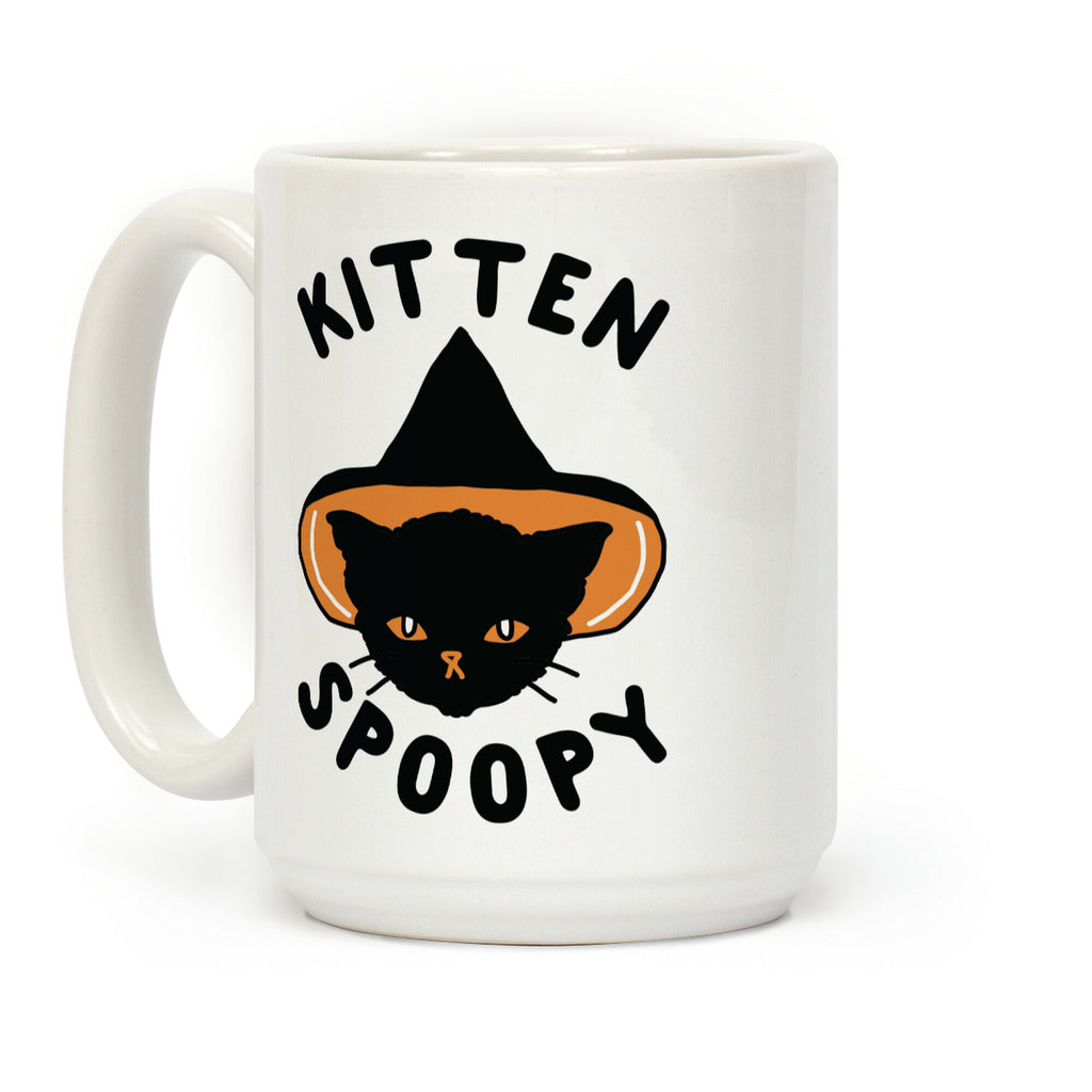 Kitten Spoopy Coffee Mug