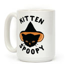 Kitten Spoopy Coffee Mug