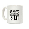 Reading Is Lit Coffee Mug