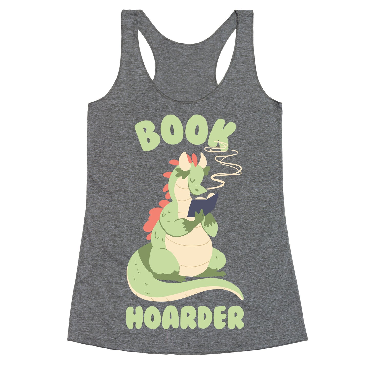 Book Hoarder Racerback Tank
