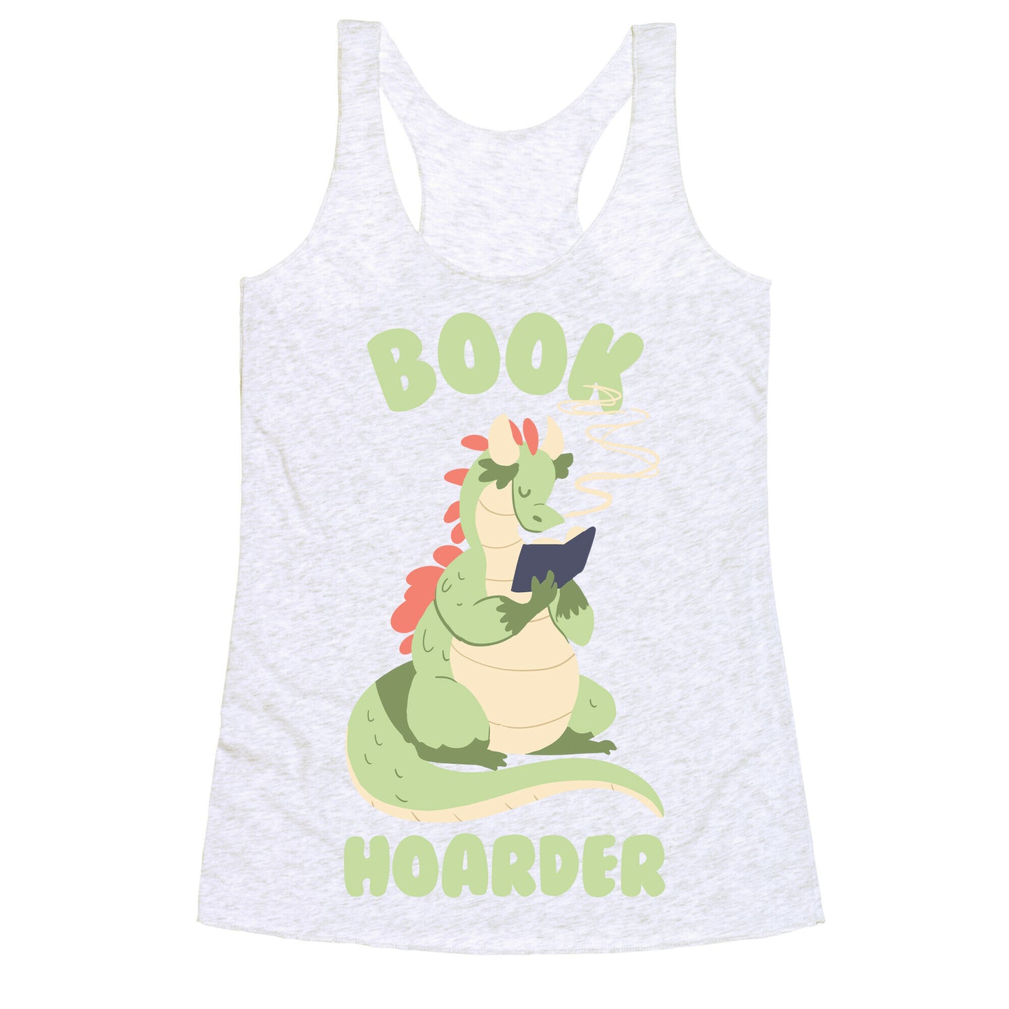 Book Hoarder Racerback Tank