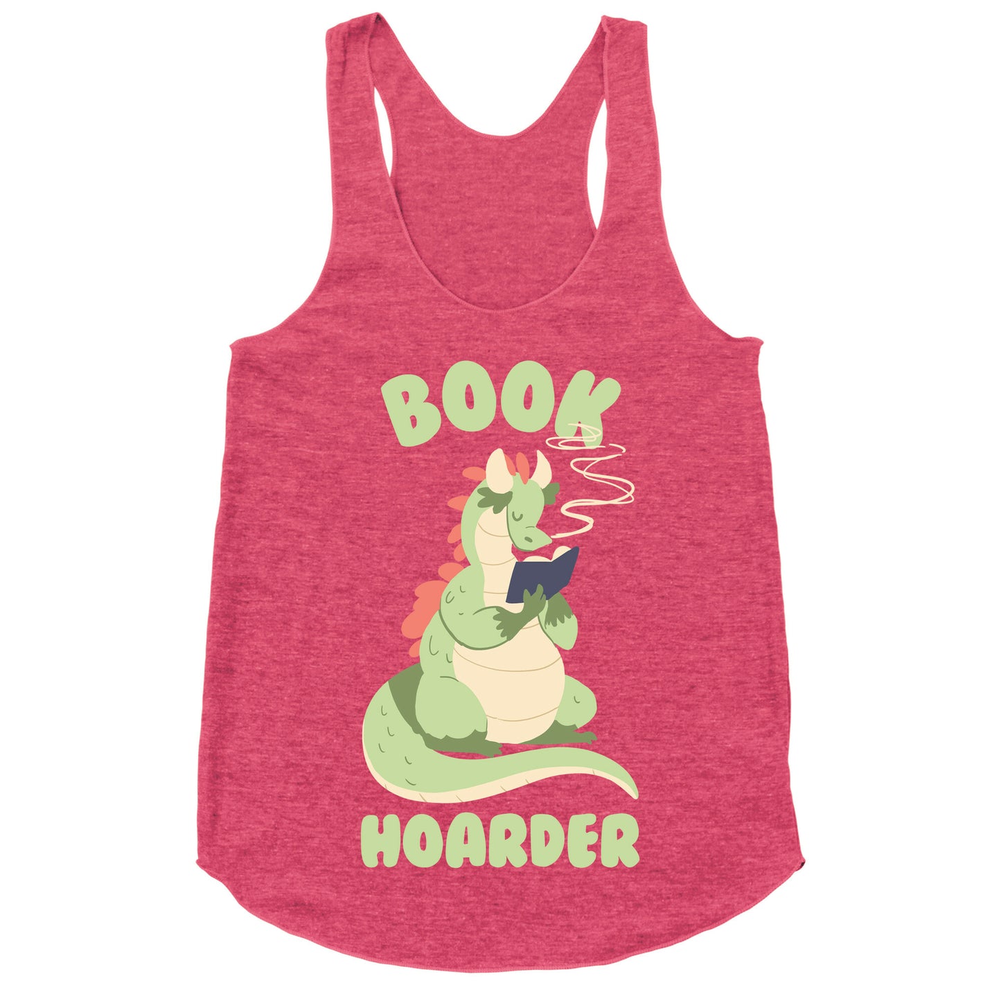 Book Hoarder Racerback Tank