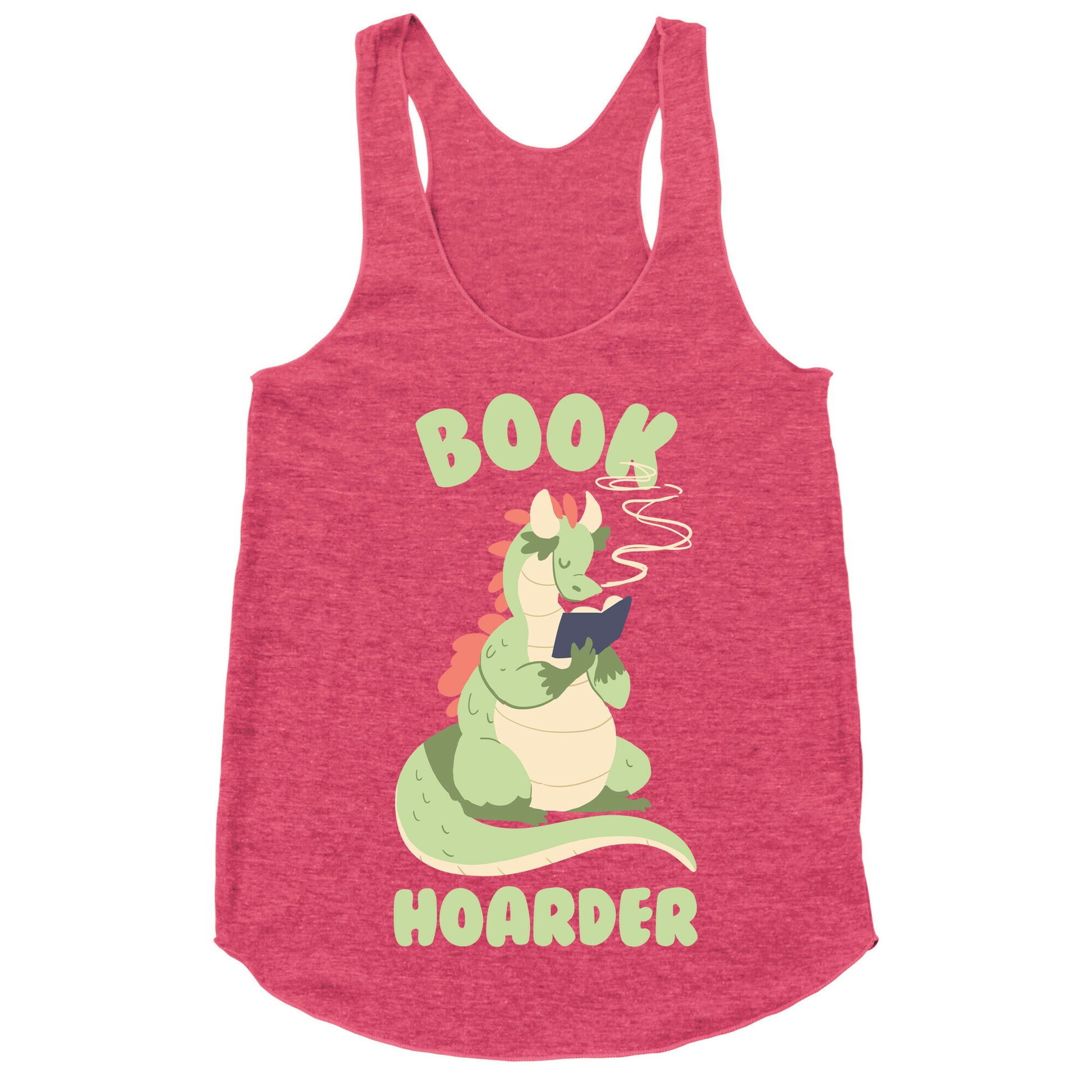 Book Hoarder Racerback Tank